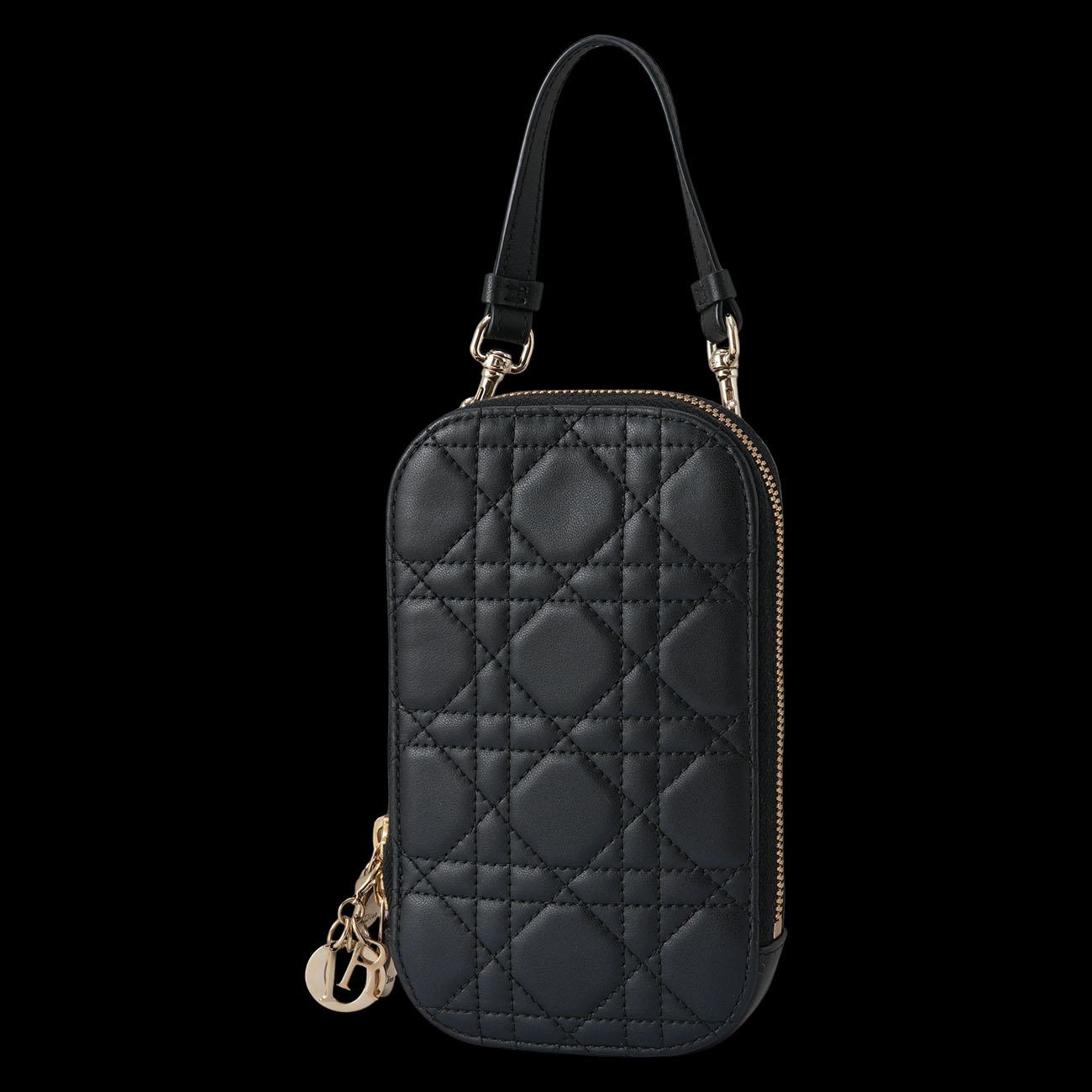 CHRISTIAN DIOR(USED)디올 까나쥬 폰 홀더 크로스백